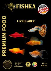 Fishka Livebearer 100 ml Tetra Süs Balıkları Yemi - 1