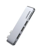 UGREEN 6'sı 1 Arada 2 USB 3.0 100W 6K PD Port Çoklayıcı Hub, 80856 - 1