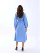 6966 ELBİSE-KOYU MAVİ thumbnail 4
