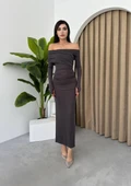 Newry Uzun Elbise thumbnail 3