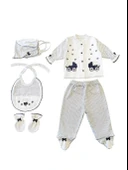 Sema Baby 5'li Set - Mavi - 1