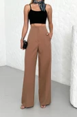 Yüksek Bel Pensli̇ Palazzo Pantolon thumbnail 3