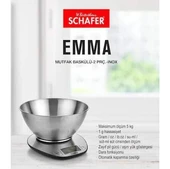 Schafer Emma Dijital Mutfak Terazisi Mutfak Tartısı Kefeli - 2