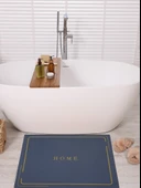 Mucit Home Sihirli Su Emici Banyo Paspası Kaymaz Tabanlı Abdest Paspası Kare - 1