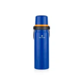 Çelik Termos 1200 ML Mavi ve Kamp Sehpası - 2