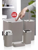 Banyo Seti Plastik Vizon Renk 5 Parça thumbnail 2