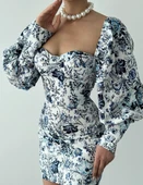 Arlon Balon Kollu Mini Elbise thumbnail 5