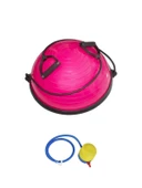 Yarım Denge Topu Pilates Aleti – Direnç Lastikli Bosu Ball, Fitness ve Egzersiz Bosu Topu - 1