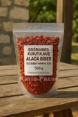 Doğranmış Kurutulmuş Alaca Biber 500g | Toz Biber Yapmak İçin | Orta Acı - 1