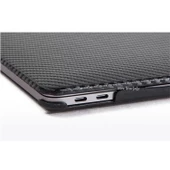 Macbook Kılıf Karbon Fiber Macbook M1 Air 13inç (TouchID'li M1 Air) A2337 A2179 A1932 ile Uyumlu - 7