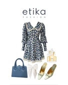 Vero Bebe Yaka Elbise thumbnail 3