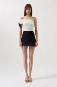 Fiyonk Detay Mini Etek thumbnail 2