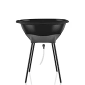 Babyjem Yeni Nesil Elegant Su Tahliyeli Giderli Ayaklı Bebek Küveti Siyah thumbnail 1