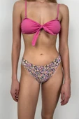 Fiyonk Detay Çiçekli Bikini Takım thumbnail 3