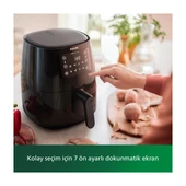 HD9243/90 3000 Serisi Airfryer Large, Rapid Air Teknolojisi 4,1L, 7 Ayarlı Dokunmatik Ekran, Sıcak Tutma Özelliği, thumbnail 7