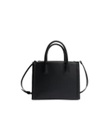 Stradivarius Kadın Siyah Sert Tote Çanta 00525001 thumbnail 4