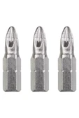 Kwb Bits Uç Seti 3 Parça Endüstriyel Pz 2 25 Mm 49121102 - 1