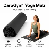 Zerogym Ym01 Profesyonel Yoga Matı 173cmx61cmx0,6mm 1400 Gr - 6