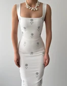 Ners Taş Detaylı Elbise thumbnail 7