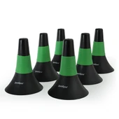 Zerogym Yeni Nesil Antrenman Hunisi 23cm 6Lı Set Yeşil - 2