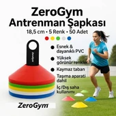 Zerogym Antrenman Şapkası 18,5cm 6 Renk 50 Adet - 4