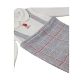 Gri Melanj Kadife Bebek Tulum thumbnail 3