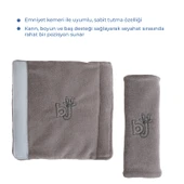 Babyjem Emniyet Kemeri Boyun Koruyucu Gri thumbnail 3