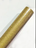 Sarı Simli Yapışkanlı Asetat 45x200 cm - 1 Adet thumbnail 3