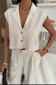 Zoe Crop Yelek Takım 9744-08 - 4