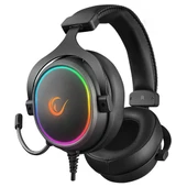 Rampage ONYX-S Siyah USB 7.1 Version RGB Led + Ses Kontrollü Oyuncu Mikrofonlu Kulaklık - 2