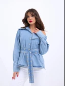 7308 KOT GÖMLEK-MAVİ thumbnail 4