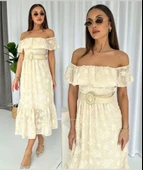 Reget Kemerli Elbise thumbnail 1