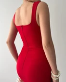 Mıng Çiçek Detaylı Elbise thumbnail 9