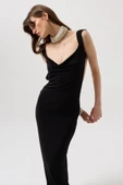 Sırt Dekolte Maxi Elbise thumbnail 3