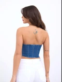 6241 KOT BLUZ-MAVİ thumbnail 5