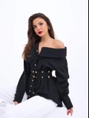 6493 GÖMLEK-SİYAH thumbnail 5