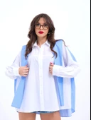 6749 GÖMLEK-DALLAS ÇİZGİLİ - 5