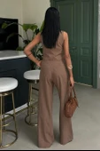 Yelek Ve Pantolon Çizgili Double Takım 10017 - 4