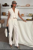 Zoe Crop Yelek Takım 9744-08 - 1