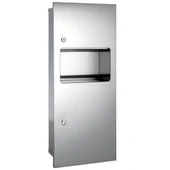 Artema Arkitekta Kağıt Havluluk-Çöp Kovası, Paslanmaz Çelik, A44970 - 1