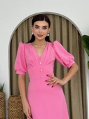 Linda Midi Elbise thumbnail 3