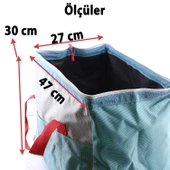 Dayanıklı Bez Takım Çantası Gözlü Geniş Hacimli Hafif Taşınabilir Profesyonel El Aleti Düzenleyici thumbnail 3