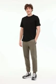 Lumberjack Ct110 0 Yaka Erkek Tshirt - Siyah - 2