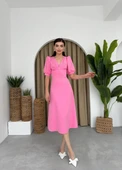 Linda Midi Elbise thumbnail 4