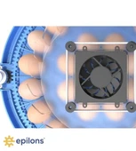 80 Tavuk 240 Kuş Yumurta Kapasiteli Çift Viyollü Kuluçka Makinesi - Kaz, Ördek, Tavuk, Bıldırcın İçin - 6