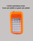 Gold Silver GS-875 Outdoor Powerbank & Işıldak – Güneş Paneli, 32 LED, 10000 mAh, Çift Çıkış thumbnail 3