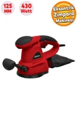 Rodex RDX376 Eksantrik Zımpara Makinesi 430W 125 mm - 1