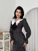 Ospe Fiyonklu Elbise thumbnail 2