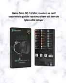 SQ-16 Mini Series 10 Akıllı Saat | Şık ve Hafif Tasarım, 3 Kordon Seçeneği - 5
