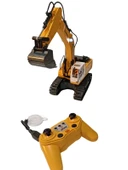 Uzaktan Kumandalı 680° Rotasyon Ekskavatör Premium Model Metal Hareketli Buharlı Oyuncak - 2
